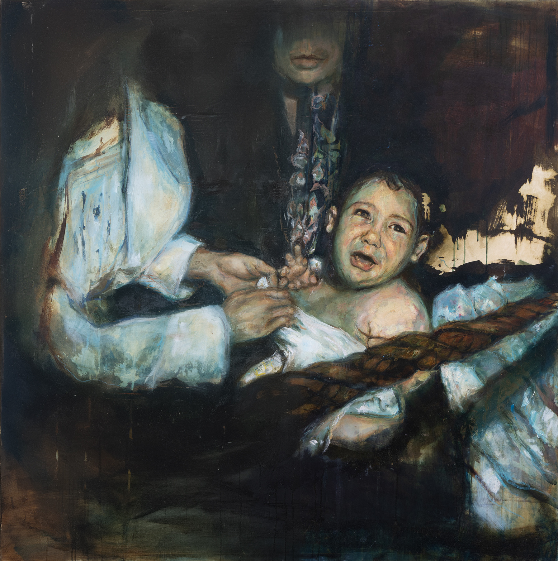 Baptism — Oil painting, 2015