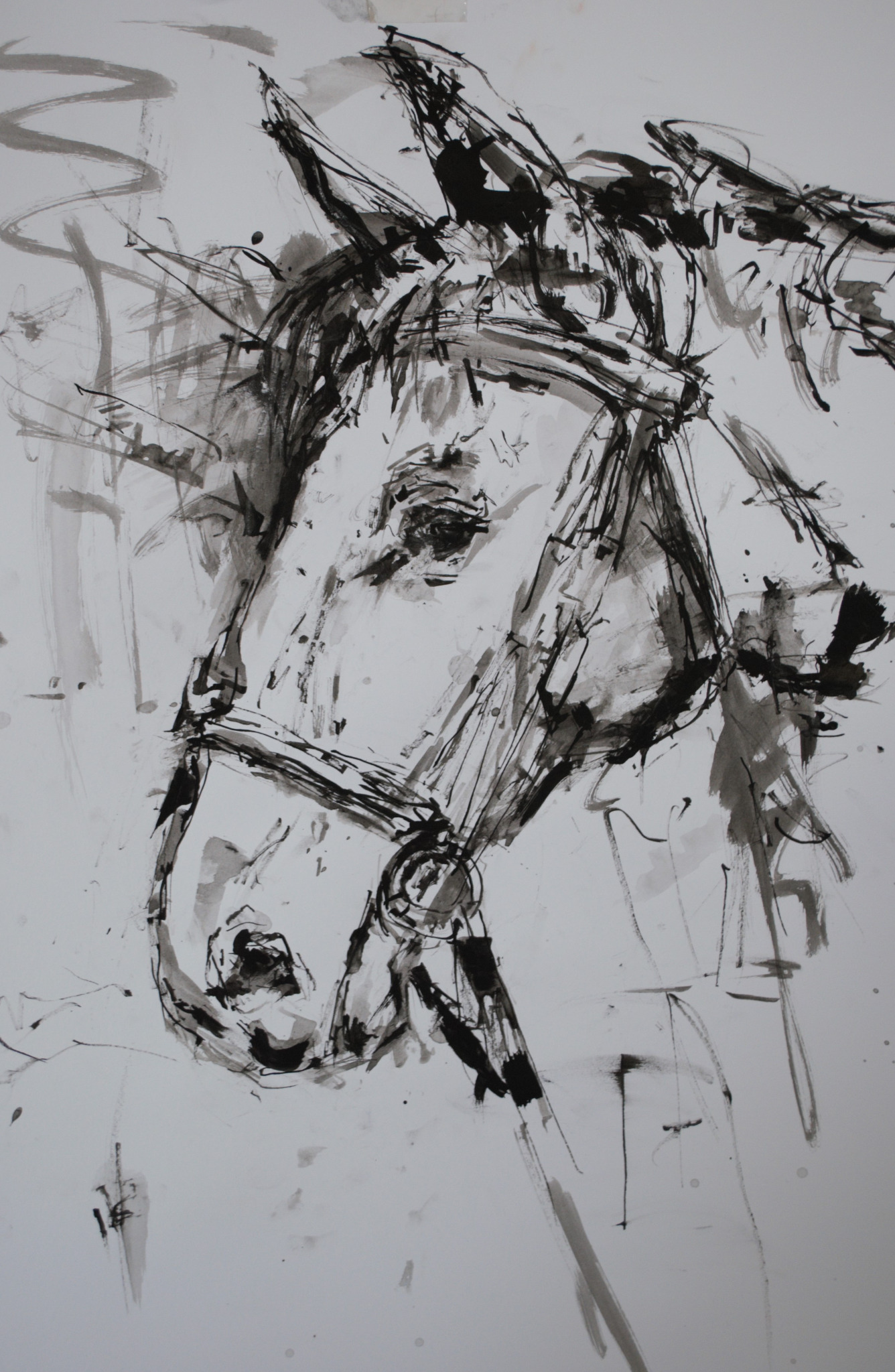 Αλογάκι / Little Horse — Ink on paper, 2017