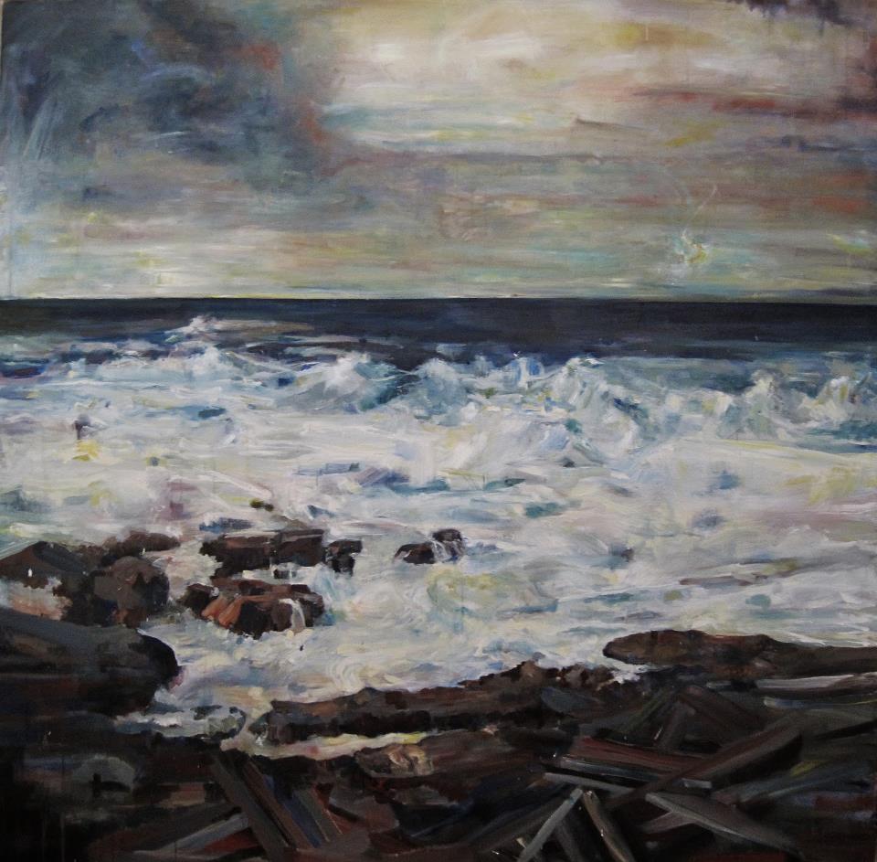 Sea — Acrylic on canvas, 2011